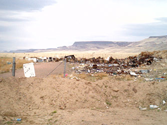Fenced Landfill
